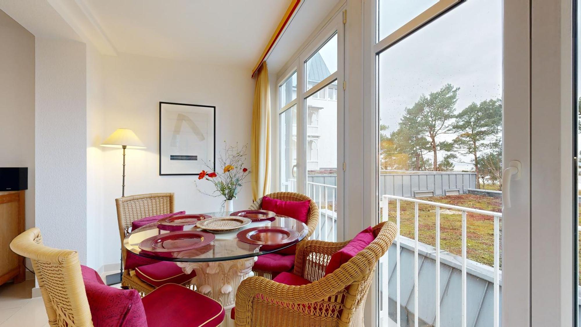 Fewo Direkt Am Strand Mit Suedbalkon, Villa Freia 13, Binz Exterior foto