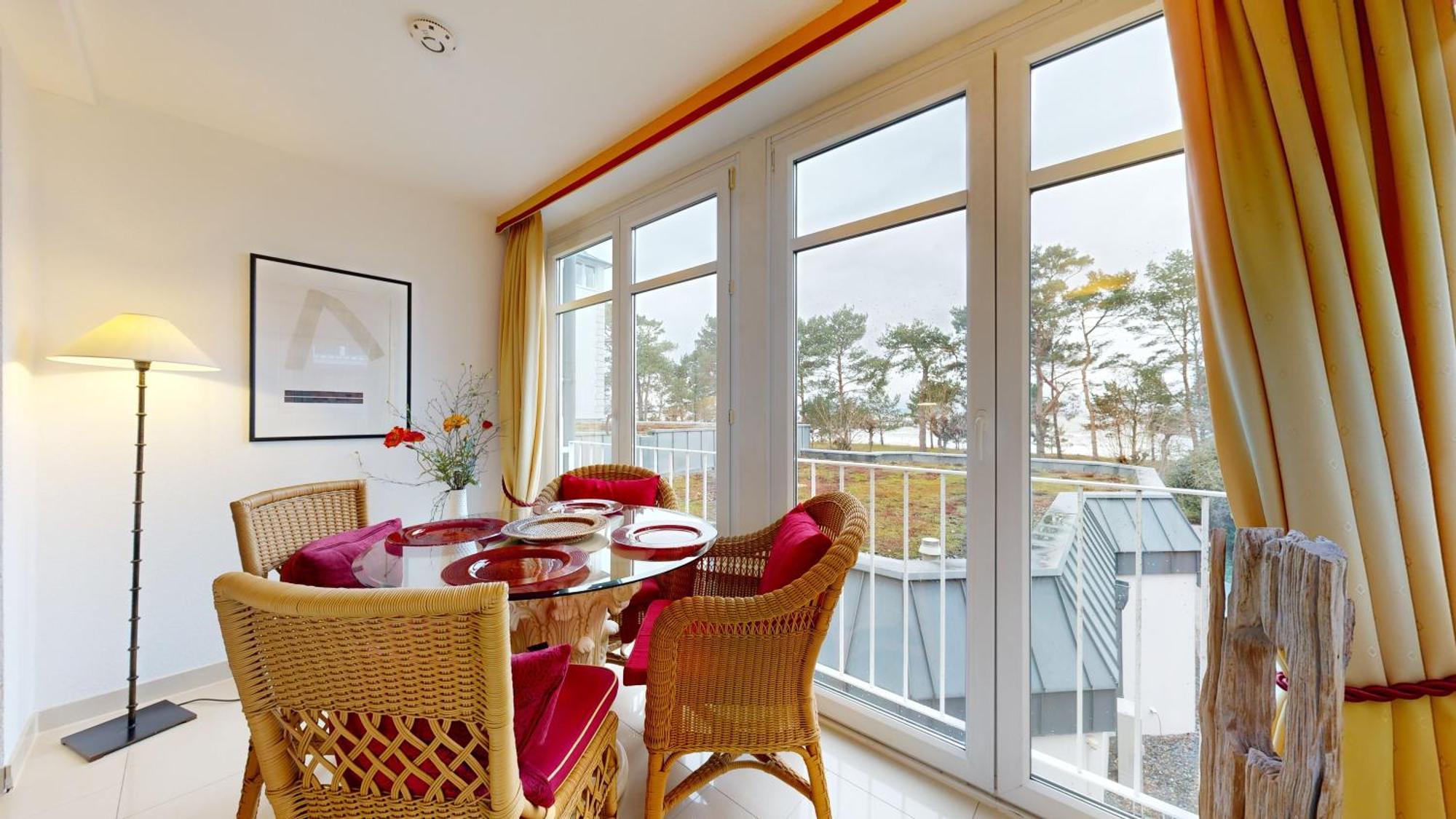 Fewo Direkt Am Strand Mit Suedbalkon, Villa Freia 13, Binz Exterior foto